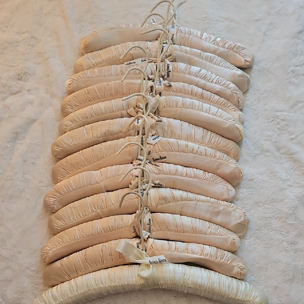 Neiman Marcus Vintage Satin Padded Hangers